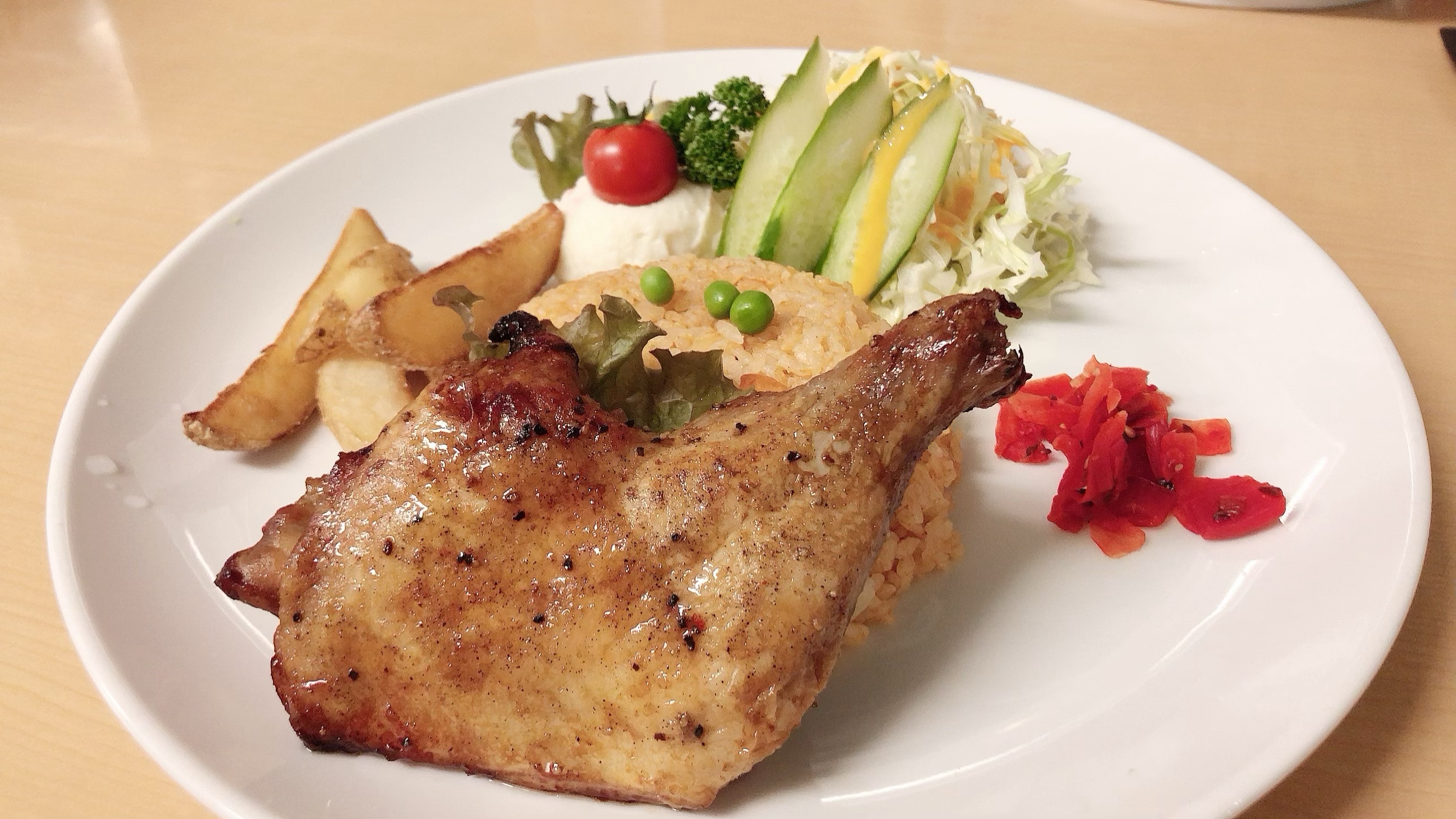 クリスマスのチキン