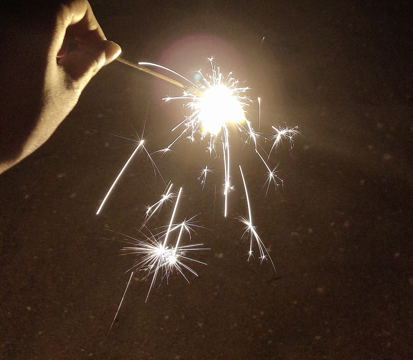 手持ちの花火