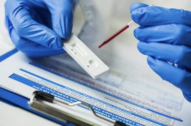 血液の検査キット