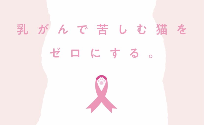 乳がんで苦しむ猫をゼロにする