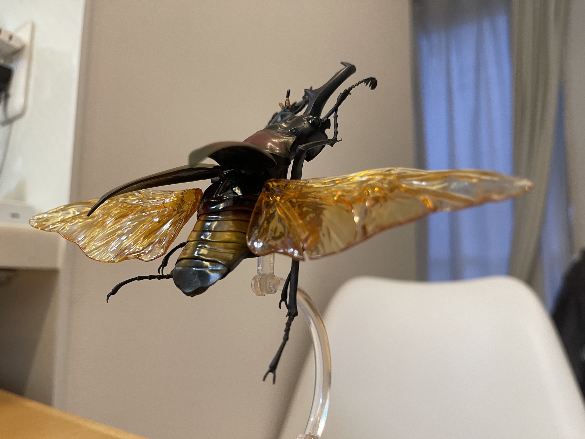 ミヤマクワガタのフィギュア