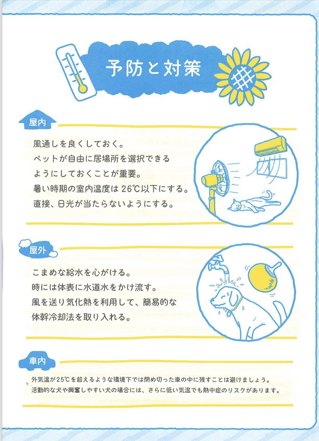 熱中症の予防と対策