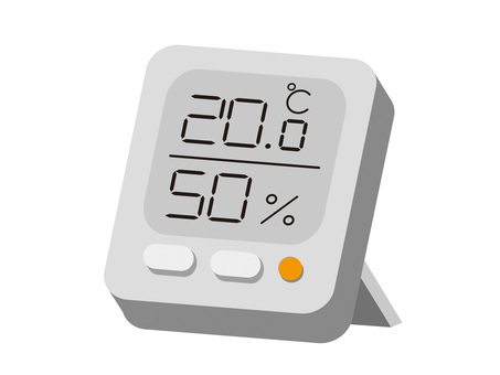 気温20℃湿度50%