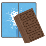 タンスが倒壊している様子のイラスト