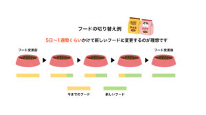 フードの切り替え例